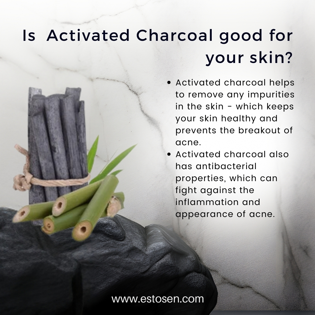 Estosen Charcoal Trea tree Premium Hand made soap