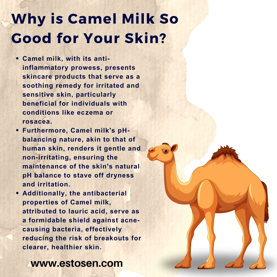 Estosen Menthol Camel Milk Hand made Premium Soap