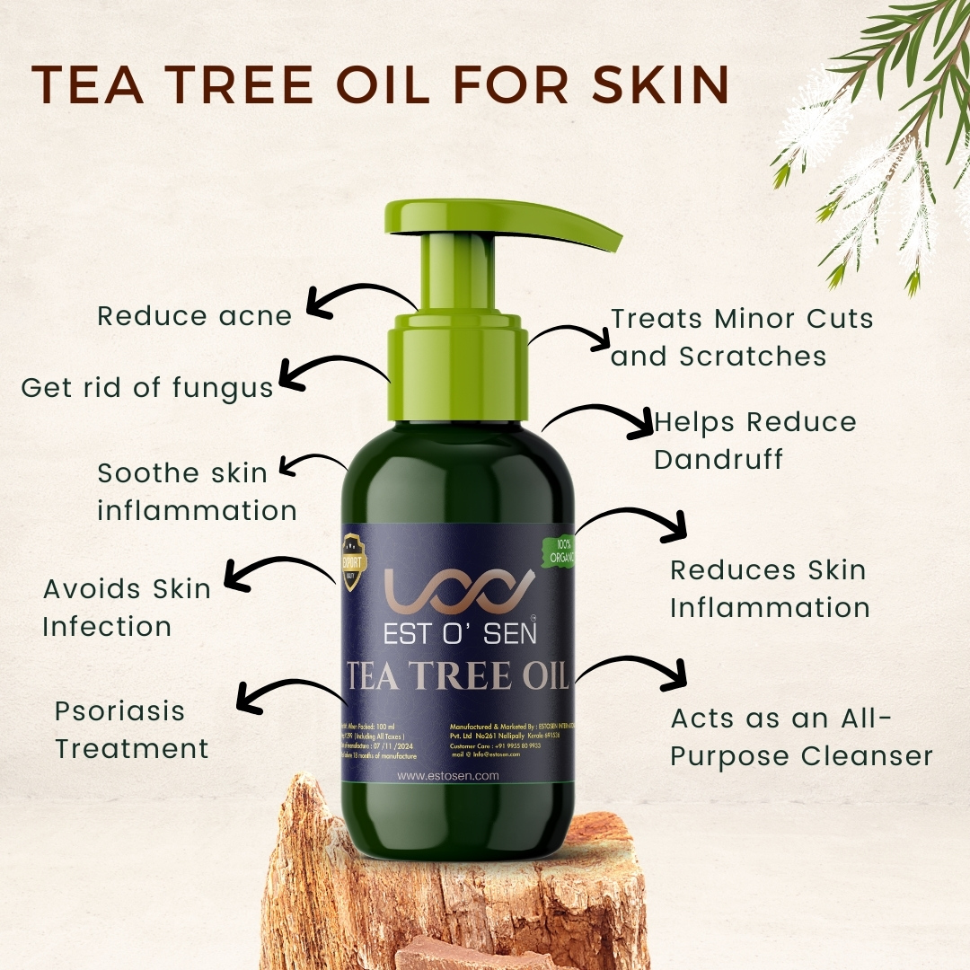 Estosen Tea Tree oil Menthol Premium hand-made soap