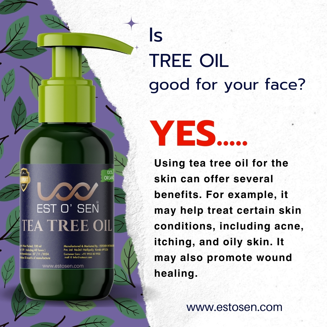 Estosen Tea Tree oil Menthol Premium hand-made soap