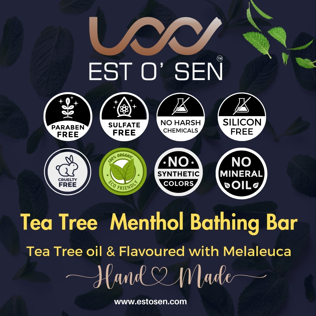 Estosen Tea Tree oil Menthol Premium hand-made soap